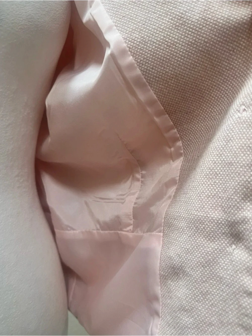Old Navy Blush Pink Tailored Button Front Blazer L